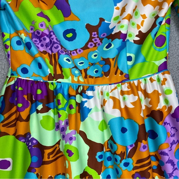 Concept 70s SWL Colorful Dress Size 12 - Picture 12 of 14